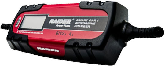 Raider RD-BC13 Auto-Batterieladegerät & Motorrad 6/12V