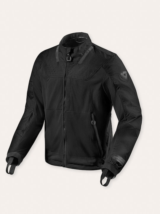 Rev'IT Territory Herren Motorradjacke Cordura 4 Jahreszeiten Schwarz