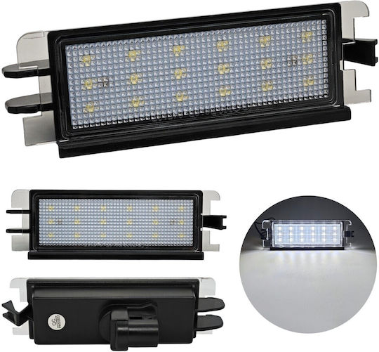 Φώτα Πινακίδας LED Renault Clio / Twingo Dacia Logan / Sandero