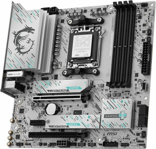MSI B850M Gaming Plus WIFI6E Motherboard Micro ATX με AMD AM5 Socket 7E81-001R