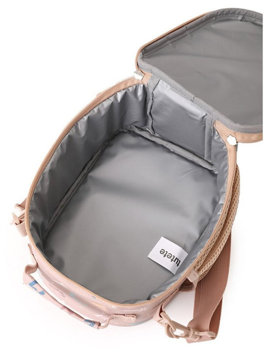 Tutete Schulranzen Rucksack Kindergarten Rosa mit Flaschenhalter