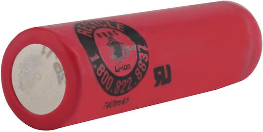 Επαναφορτιζόμενη Μπαταρία 14500 Li-ion 680mAh 3.7V 1τμχ