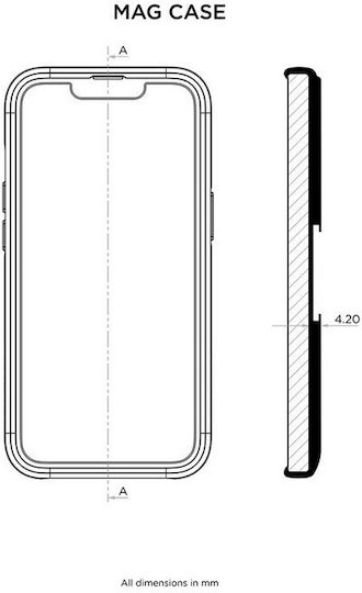 Quad Lock Mag Case Mobile Phone Case Apple iPhone 15 Pro Max for Motorcycle Mount