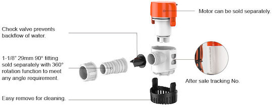 Seaflo Automatic Bilge Pump for Boat 24V