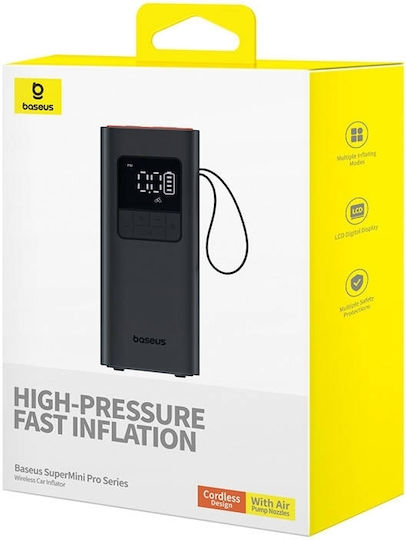 Baseus Car Tire Pump SuperMini Pro Rechargeable 12V