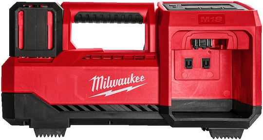 Milwaukee Tire Pumpe M18 Bi-0 150PSI mit Kabel 12V (Ohne Batterie)
