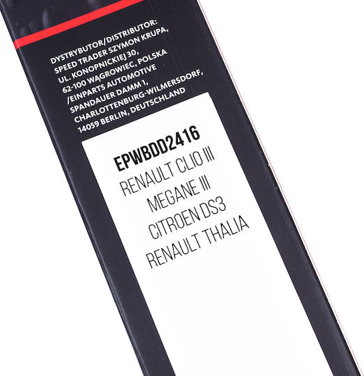 Einparts Set de Ștergătoare Auto Față 600mm/