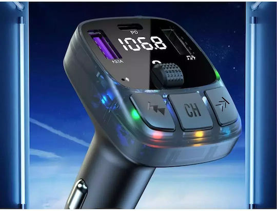 FM предавател за кола с Bluetooth / USB