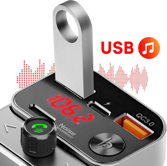 Swissten FM Car Transmitter with Bluetooth