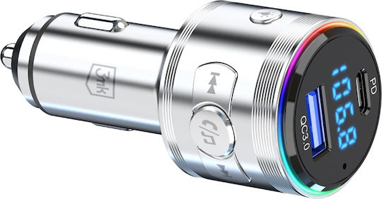 3MK FM Car Transmitter with USB / Bluetooth