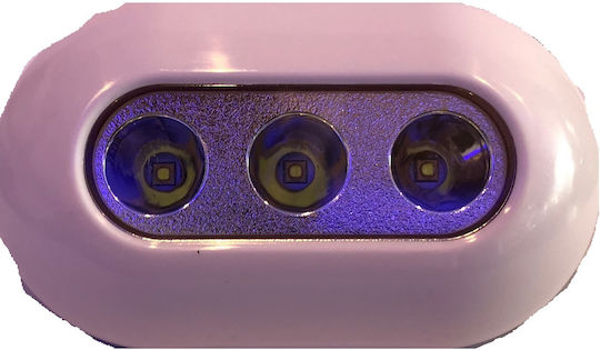 Lumină subacvatică 3x3w LED albastră