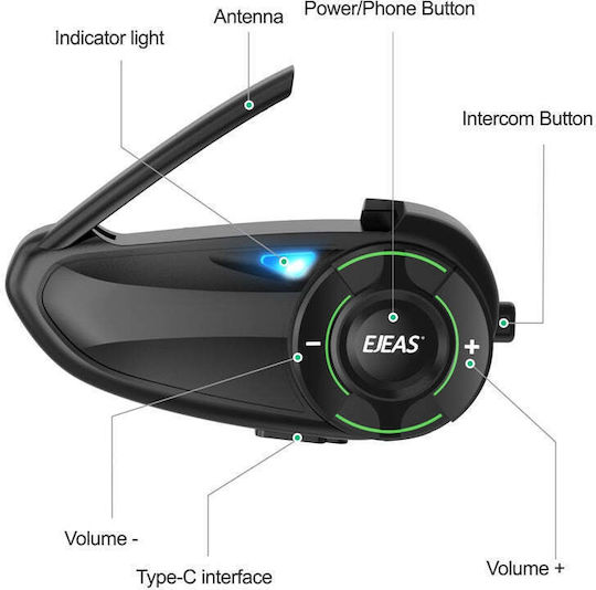 EJEAS Intercom Q8
