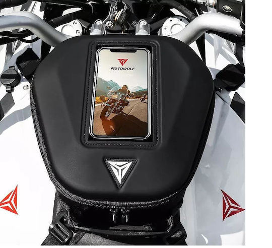 Motowolf Tank Bag Μοτοσυκλέτας με Ιμάντες