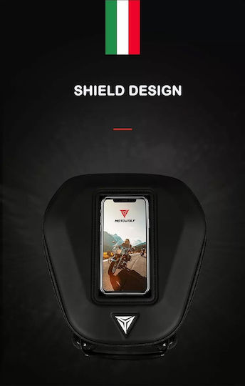 Motowolf Tank Bag Μοτοσυκλέτας με Ιμάντες