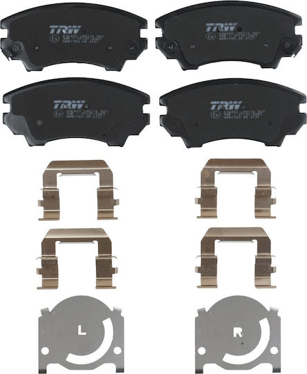 TRW Plăcuță de frână Față pentru Chevrolet Camaro / Malibu Opel Astra / Cascada / Insemnări / Zafira Saab 9-5