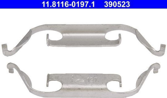 Ate Front Brake Calipers Kit Bmw 5 E39 8 E31 2.0-5.4 01.90-12.03 Brake Pad Installation