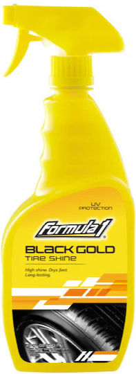 Formula 1 Black Gold Tire Shine Spray Polieren für Bereifung Auto 680ml