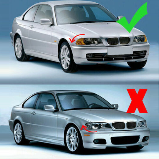 Carner Διακοσμητική Μάσκα Αυτοκινήτου BMW E46