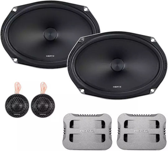 Hertz Set Boxe Auto CPK 690 Pro Difuzoare auto 6x9" cu 120W RMS (2 căi)