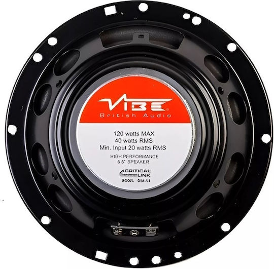 Vibe Audio Ηχείο Αυτοκινήτου με 40W RMS (2 Δρόμων)