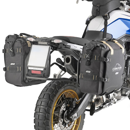 Τσάντες Πλαϊνές Grt720b_ 25+25lt Αδιάβροχες Canyon Givi