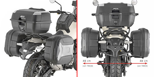 Givi 35Es in Silber Farbe