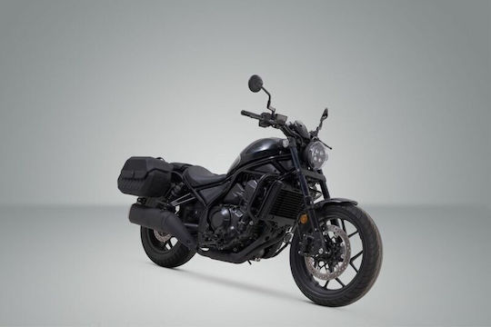 SW-Motech Σετ Σαμάρια Μοτοσυκλέτας σε Μαύρο Χρώμα