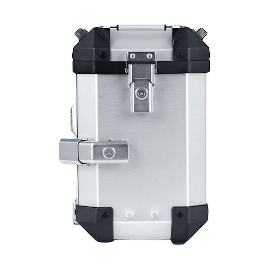 Coocase X2 Σετ Πλαϊνές Βαλίτσες Μοτοσυκλέτας Αλουμινίου 36lt σε Ασημί Χρώμα