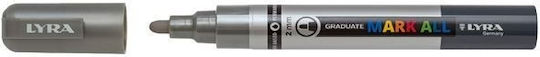 Lyra Permanent Marker 2mm Silver