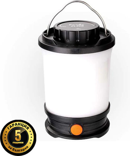 Fenix CL30R Φανάρι Led Επαναφορτιζόμενο για Camping με Powerbank Γκρι 650lm