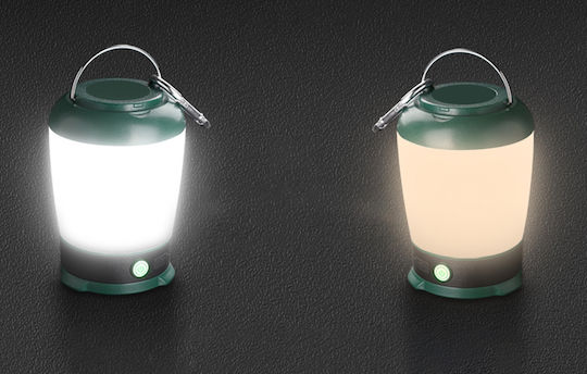 Superfire Φανάρι Led Επαναφορτιζόμενο για Camping με Φακό & Powerbank 320lm 9W
