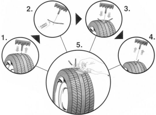 Compressor Tire Repair Kit
