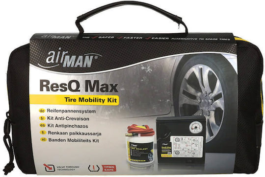 AirMan Κιτ Επισκευής Ελαστικών Με Κομπρεσέρ 620ml 3τμχ