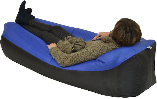 Royokamp Saltea Gonflabilă Lazy Bag Albastră 240x210cm