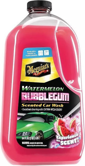 Meguiar's Meguiar's Wassermelone Kaugummi Autoshampoo mit Aktivschaum pH-Wert-Neutral 1L