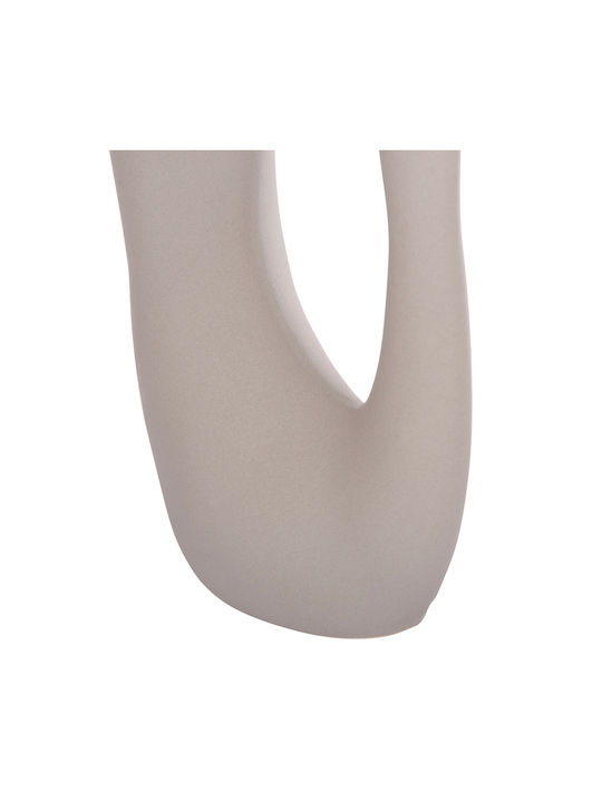 HomeMarkt Декоративна Къща Glaze от Керамичен Материал 5x8x35см