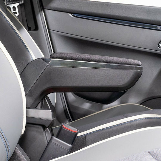 Rati Armster S Car Fabric Armrest for Kia Venga 2010+ Black