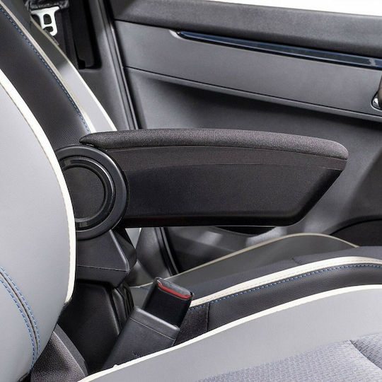 Rati Armster Car Fabric Armrest for Honda e Opel Corsa Black