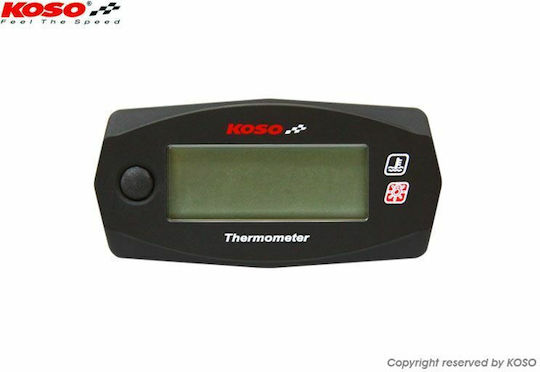 Koso North America Dual Mini Ψηφιακό Κοντέρ Μοτοσυκλέτας