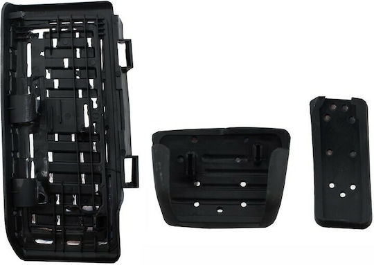 Carner Сет Педали Неплъзгащи се за автомобил Ауди A1 8X / A3 8V / TT 8S / Q2 / Seat Leon 5F / VW Golf 7 / Passat B8 / Tiguan / Touran 2016+ Автоматично Алуминий Сребрист 3бр