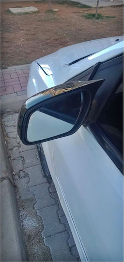 Set 2 Capace Oglindă Stil Batman Idealstore Ford Focus II Fiesta 2006 Fusion 2006 Culoare Negru Pian Negru Lucios Instalare Ușoară Rezistent la UV Material Premium