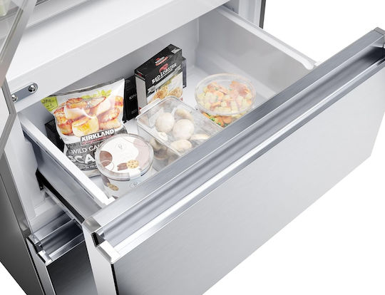 Haier Ψυγείο Ντουλάπα 446lt NoFrost Υ190xΠ70xΒ67.5εκ. Inox HFR5719ENMG
