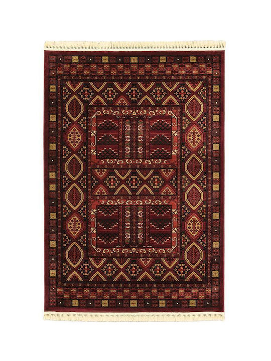 Newplan Persia 2273 Covor Rectangular cu franjuri Burgundia