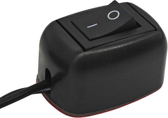 On Off Switch Black Snap Switch On Cable 12-24v
