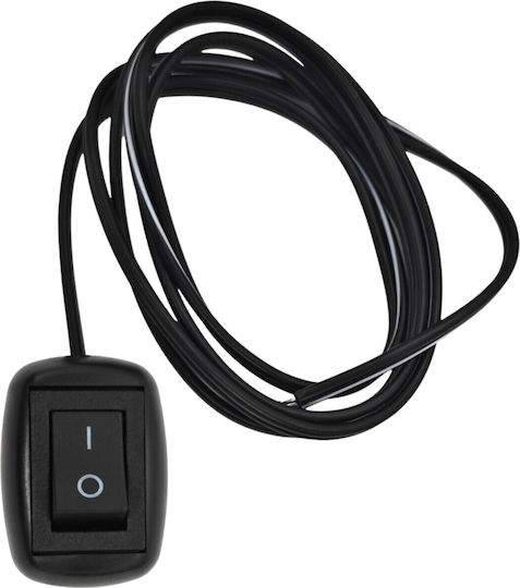 On Off Switch Black Snap Switch On Cable 12-24v