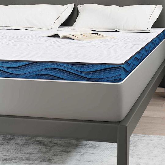 vidaXL Ανώστρωμα Διπλό Foam 140x200x8εκ.