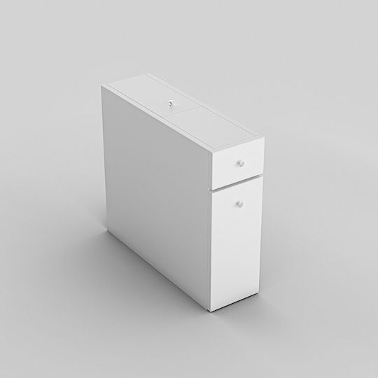 Megapap Calencia Bathroom Cabinet L20xW60xH55cm White