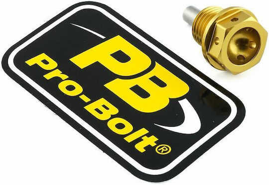 Pro Bolt Τάπα Λαδιού Μοτοσυκλέτας Χρυσό ALSUMP1412MAGG