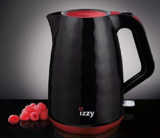 Izzy 1558 Diamond Βραστήρας 1.7lt 2200W Μαύρος