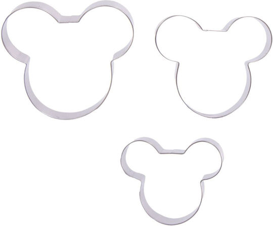 Sugar World Metallic Animal-Shaped Cookie Cutter 3pcs